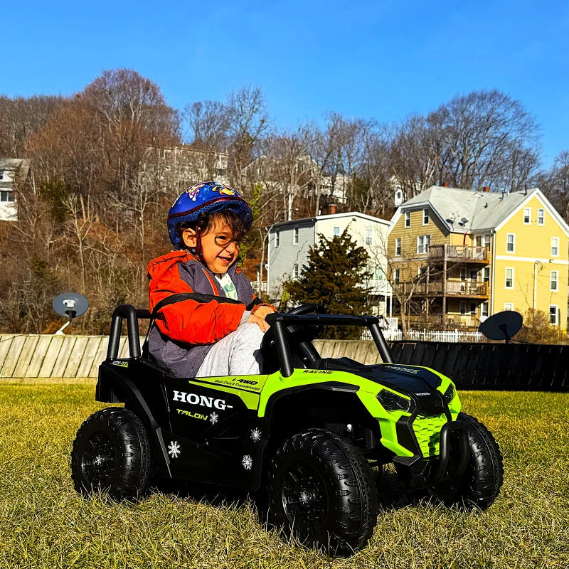 Ride On Kids Electric Car Kids 12V Ride On UTV Toy Electric Car With Remote Control For 3~6 Years Boys Girls