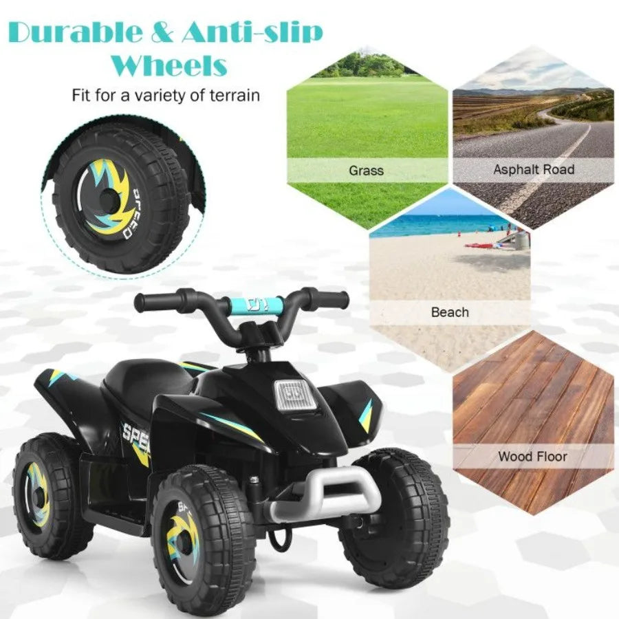 6V Electric ATV 4 Wheels RideOn Toy