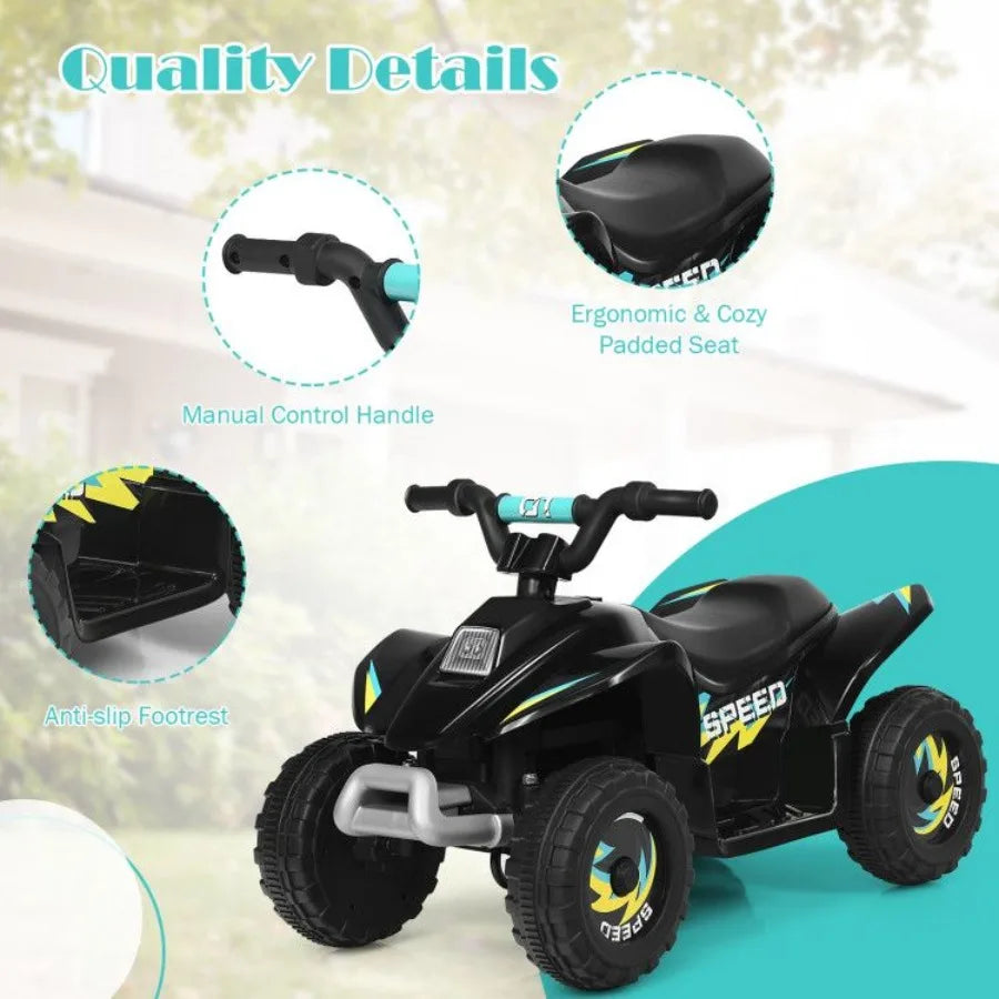6V Electric ATV 4 Wheels RideOn Toy