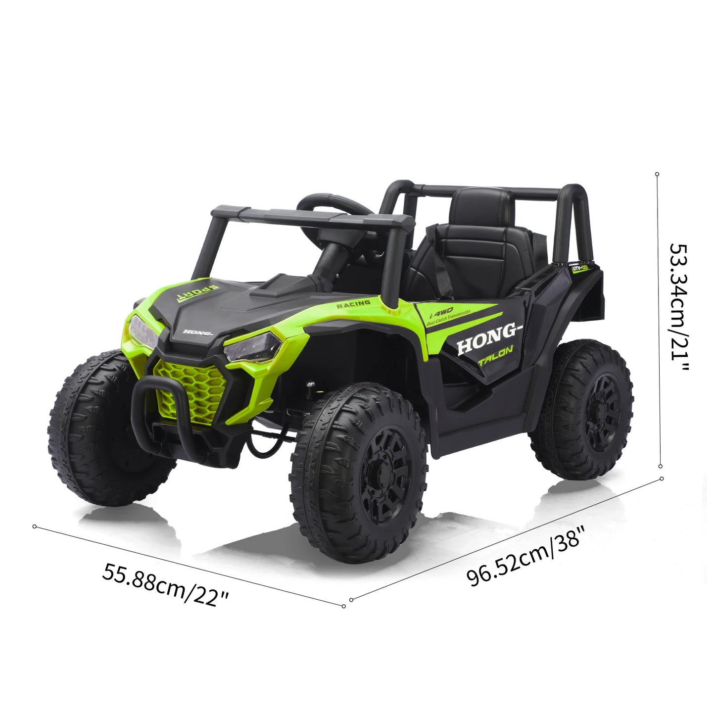 12V Kids UTV Car Electric Ride on Toy Battery ATV Vehicle w/ Remote Control LED
