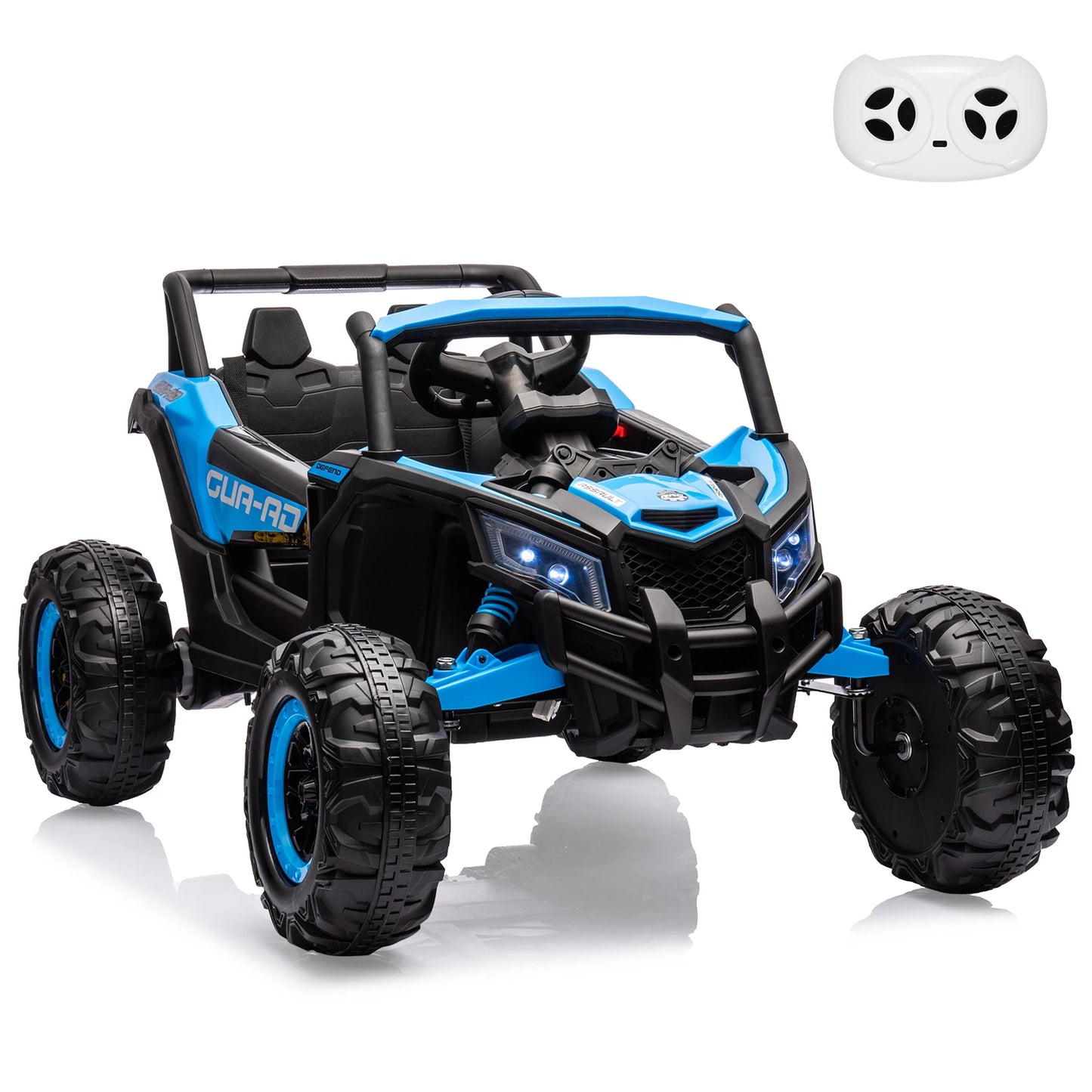 Kids UTV With Remote Control, 24V Ride On Car, Battery Powered Electric Vehicles, Spring Suspension, 200W Motor, Metal Frame