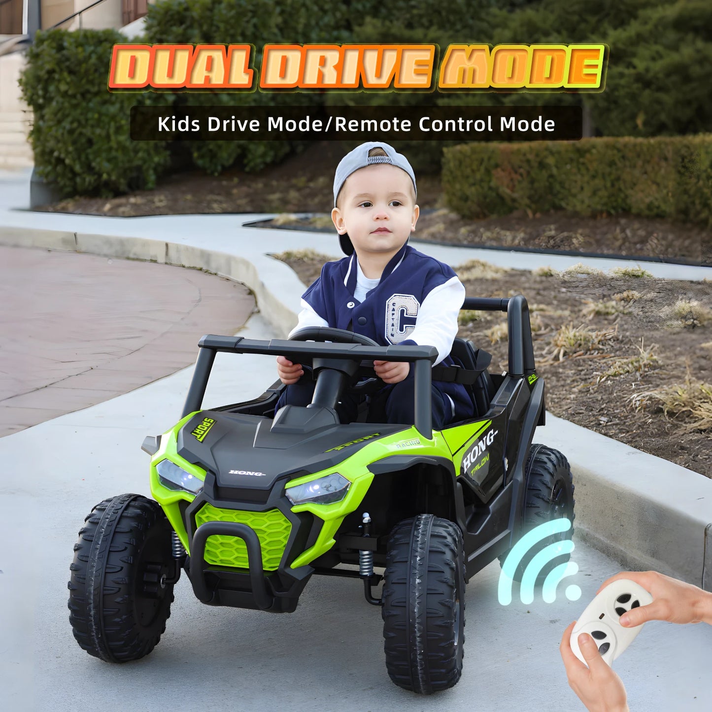 12V Kids UTV Car Electric Ride on Toy Battery ATV Vehicle w/ Remote Control LED