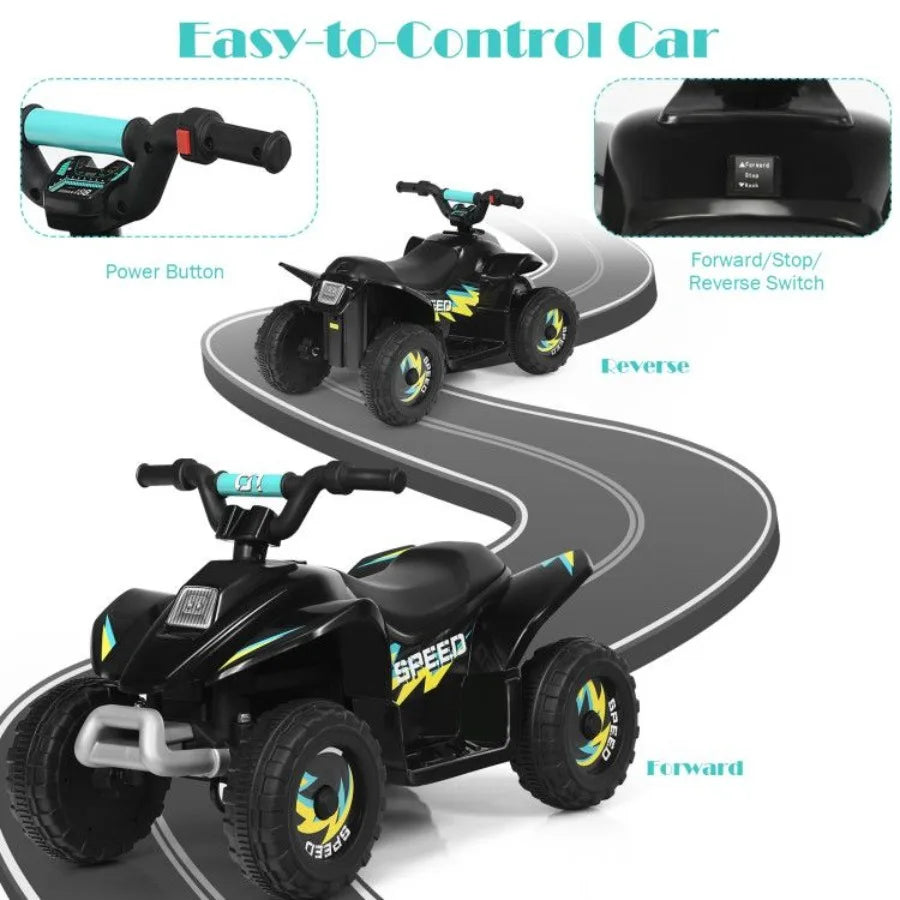 6V Electric ATV 4 Wheels RideOn Toy