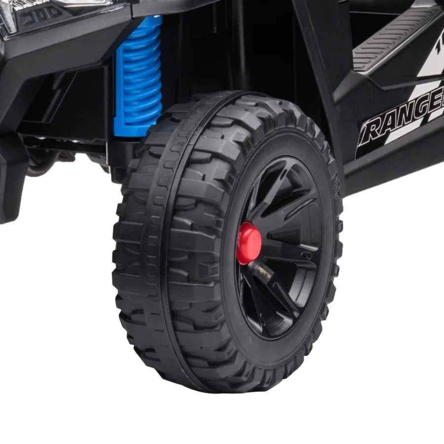 12V kids Ride On Mini UTV Electric Car with Front LED Lights and Horn Single Seat with a Safety Belt Forward Reverse Function