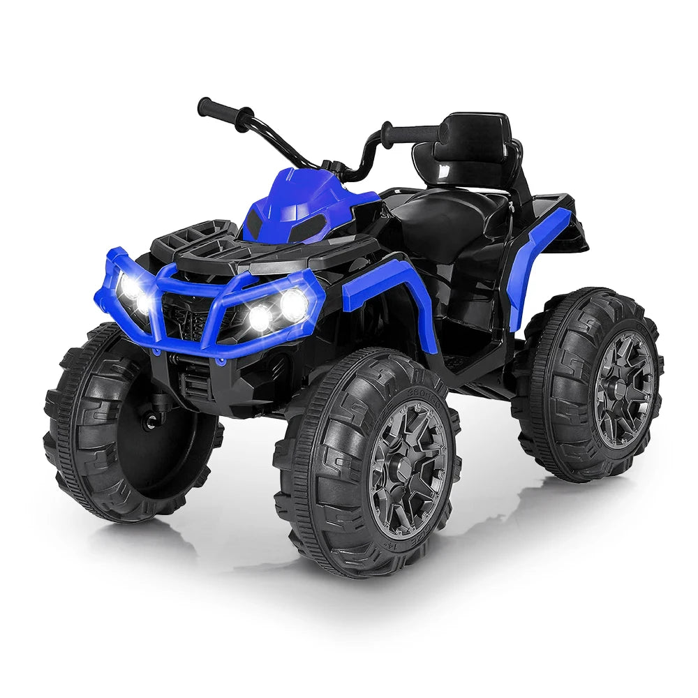24V Kids Ride on ATV 4 Wheelers for Kids 3-5 Years Old with Music Player, All Terrain Tires, Kids Ride on Cars