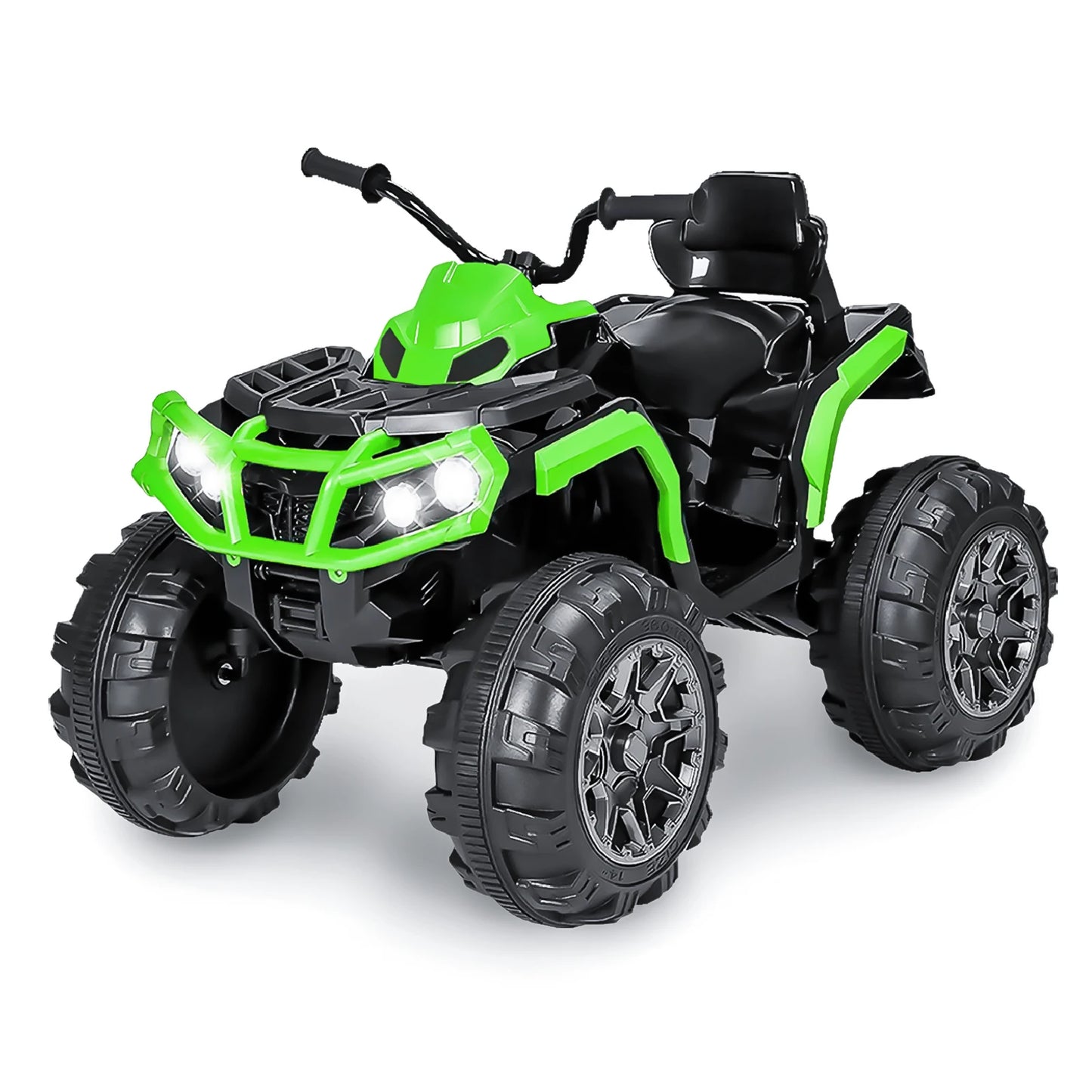 24V Kids Ride on ATV 4 Wheelers for Kids 3-5 Years Old with Music Player, All Terrain Tires, Kids Ride on Cars