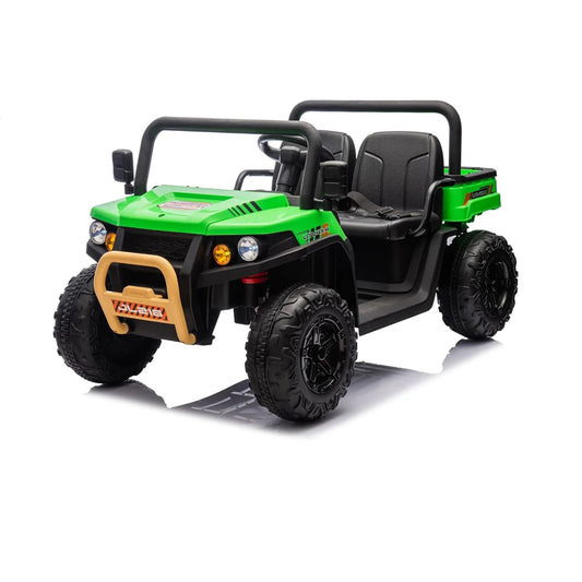24v Ride On Dump Truck, 2 Seater Electric Ride On Car Toy for Kids, Battery Powered UTV with 4x35W Motors, Shovel Remote Control
