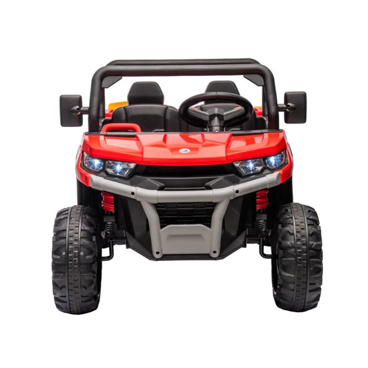 24V Ride On Truck 2 Seater Ride On UTV with 2x200W Motor Ride On Dump Truck with Dump Bed/Shovel Ride On Car with Remote Control